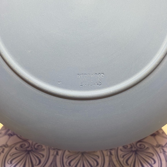 Wedgwood NEW Vintage 1972 Christmas Plate St Paul’s Cathedral Blue White Jasper - Picture 9 of 10